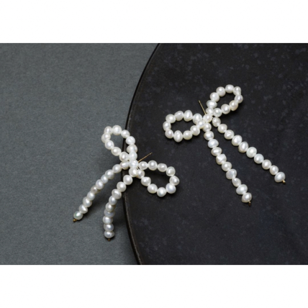 神崎恵 ユナイテッドアローズ les bon bon コラボピアス リボン 神崎恵