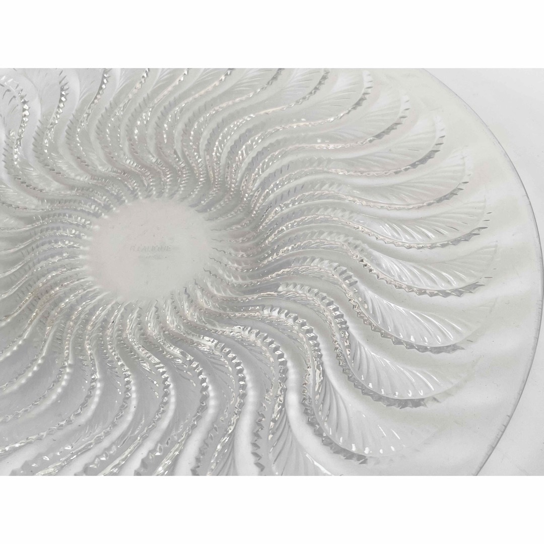 R.LALIQUEルネラリックActiniaイソギンチャク浅鉢大皿プレート