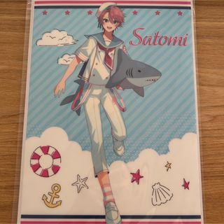 すとぷり さとみくん クリアポスター マリンの通販 by Miya｜ラクマ