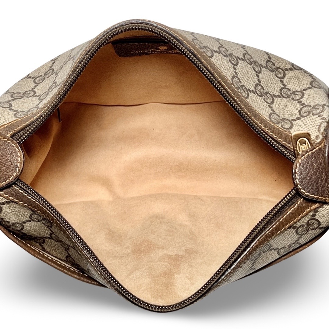 □GUCCI オールドグッチ 89.02.032 GG柄 ショルダーバッグ シェリー