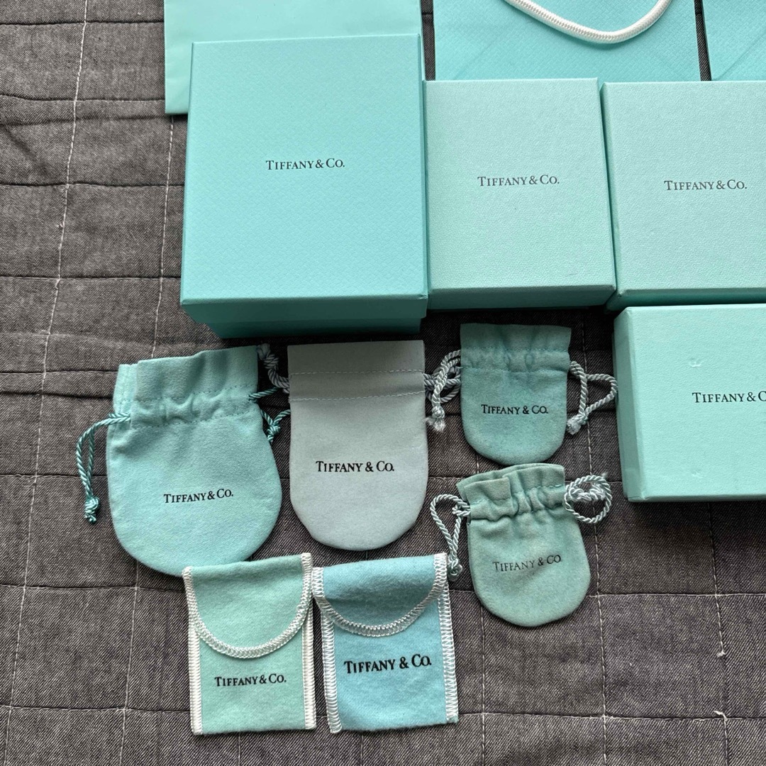 現行品Tiffanyティファニー 空箱巾着紙袋 10セット 現行品Tiffany