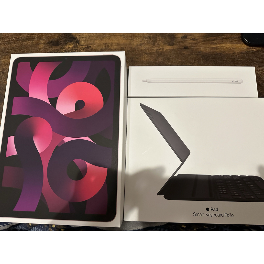 iPad Air (第5世代) 64GB Wi-Fi ピンク[付属品、箱有] iPad Air 第5
