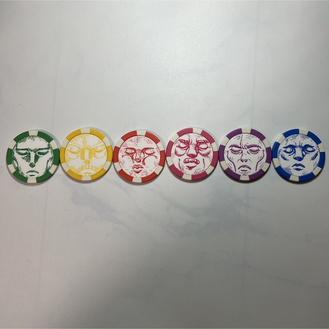ジョジョabc セット⑧+⑥ JOJO - ジョジョ魂チップ 全6種セット ABC