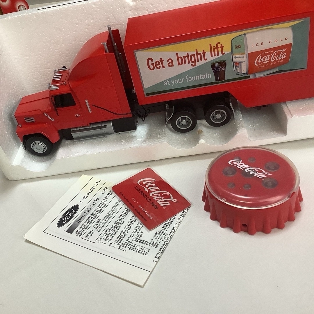 Coca-Cola ディスカウント RC トレーラー ラジコン 124スケール Coca