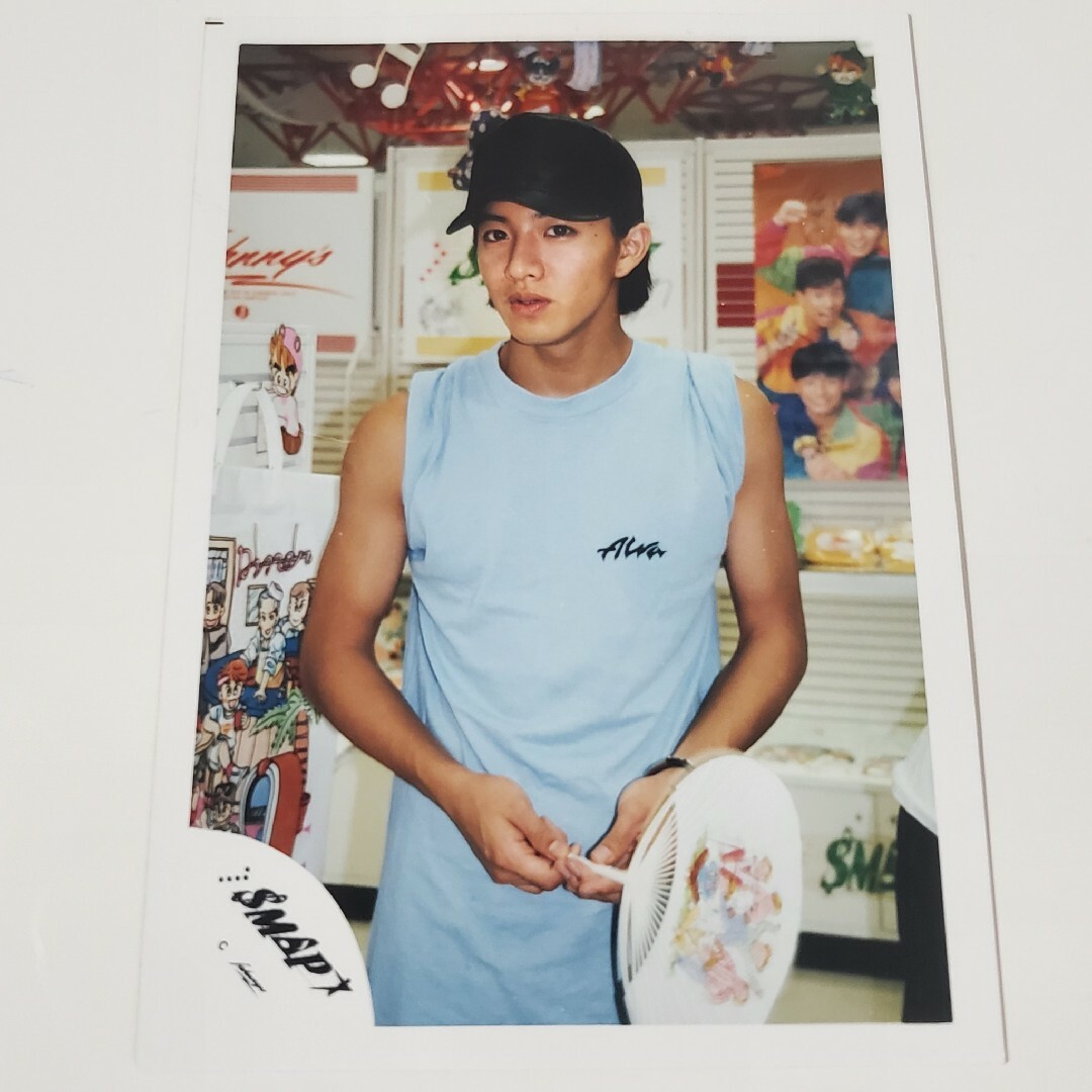 キムタク 35年前 生写真 2枚 木村拓哉 森且行 激レア写真 キムタク 35