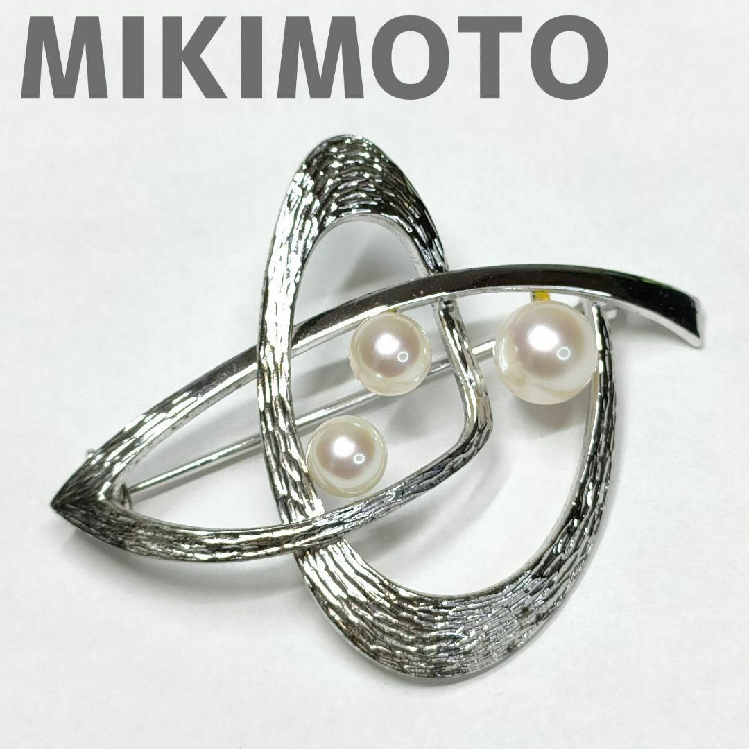 MIKIMOTO ミキモト 真珠 ベビーパール ブローチ シルバー 6珠 【公式通販】