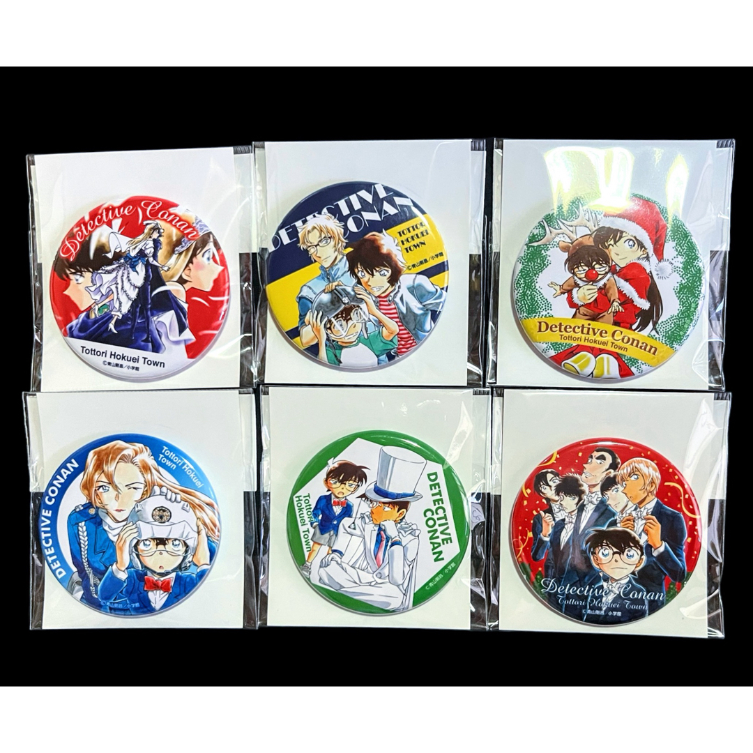 名探偵コナン缶バッジまんが王国とっとりアクションパーク