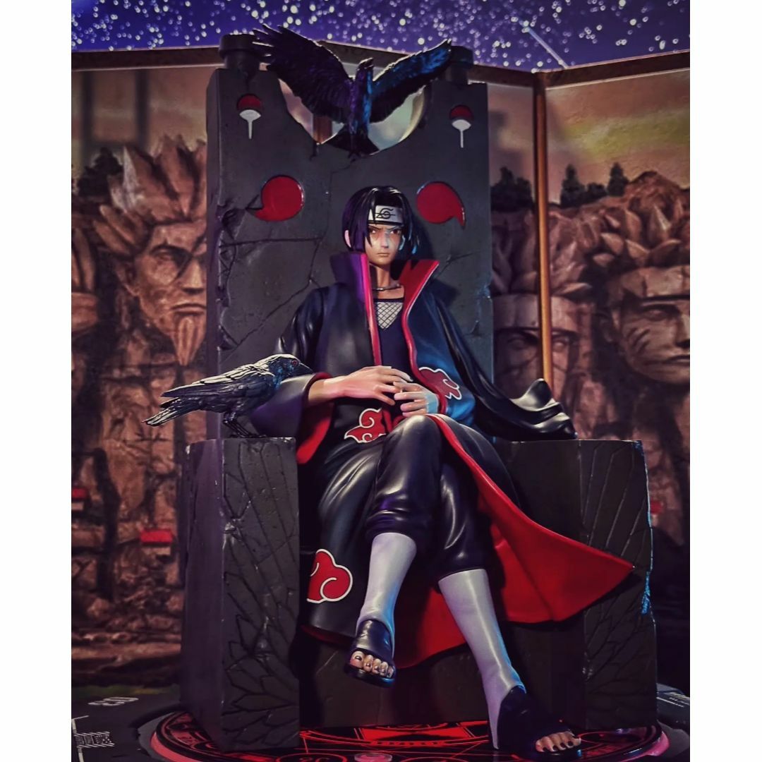 ナルト うちはイタチ ガレージキット 塗装済み完成品 フィギュア 1/6