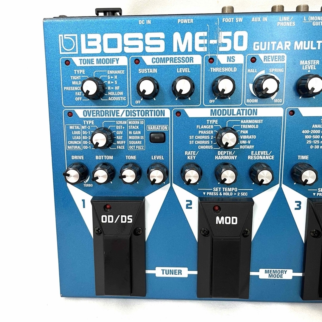BOSS - 【動作確認済】BOSS ボス マルチエフェクター ME-50 MULTIPLEの