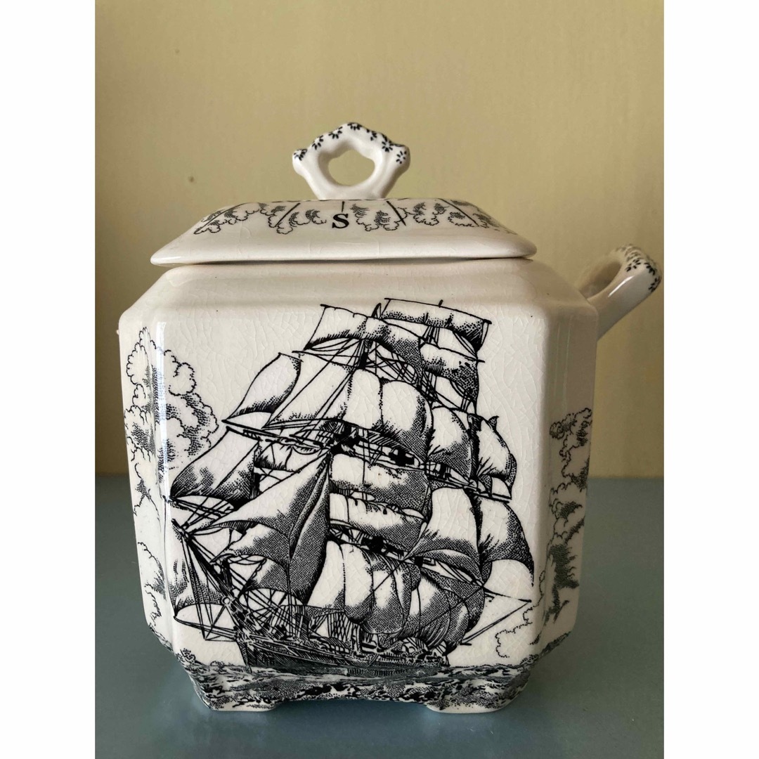 250823-1】MASON'S社 ジンジャーポット イギリス ヴィンテージ 250823