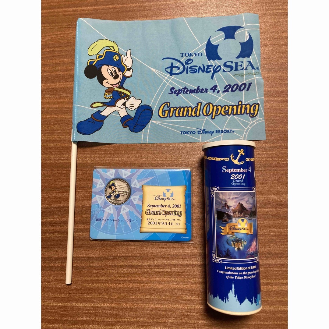 値下！東京ディズニーシー 開園記念品 3品セット