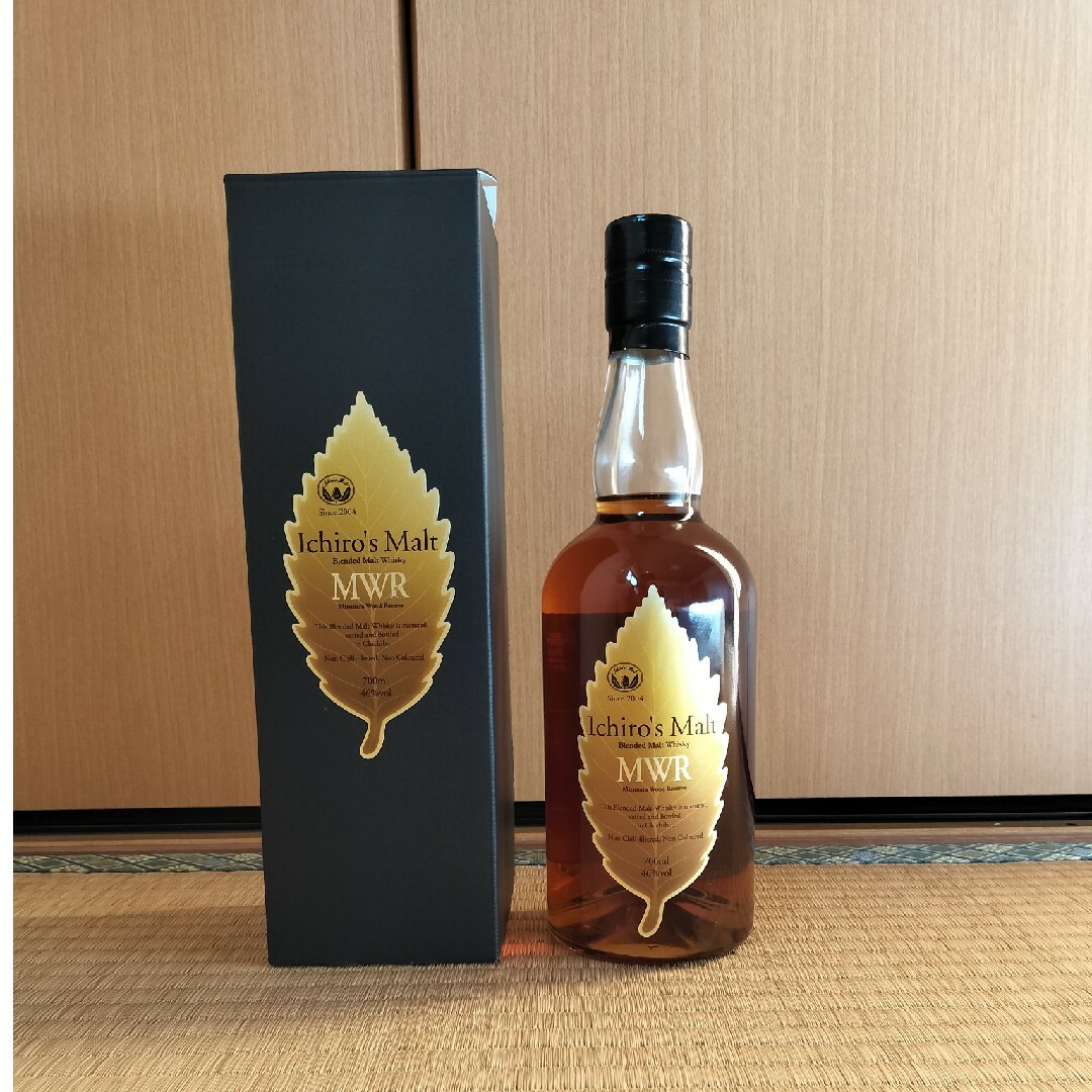 イチローズモルト MWR ミズナラ ウッドリザーブ 箱入り