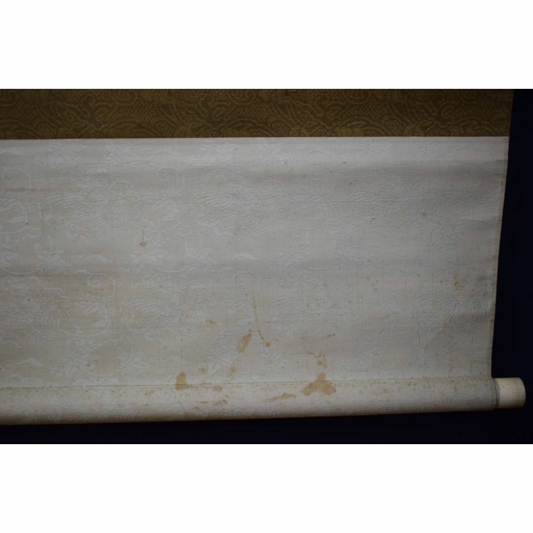 真作】吉村了斎/孝文/春秋之図/桜花紅葉図/双幅/掛軸☆宝船