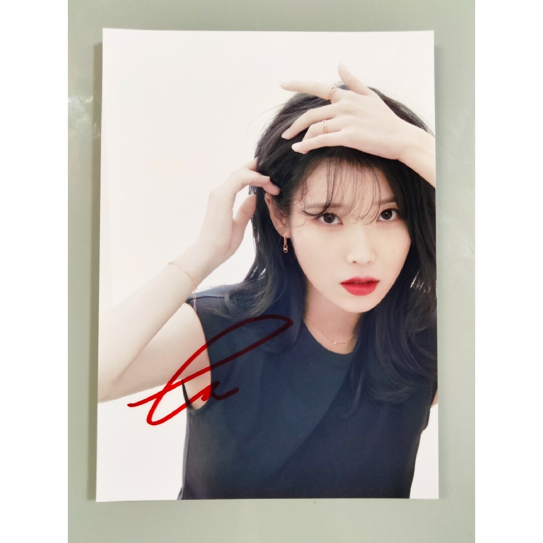 アイユ IU 直筆サイン