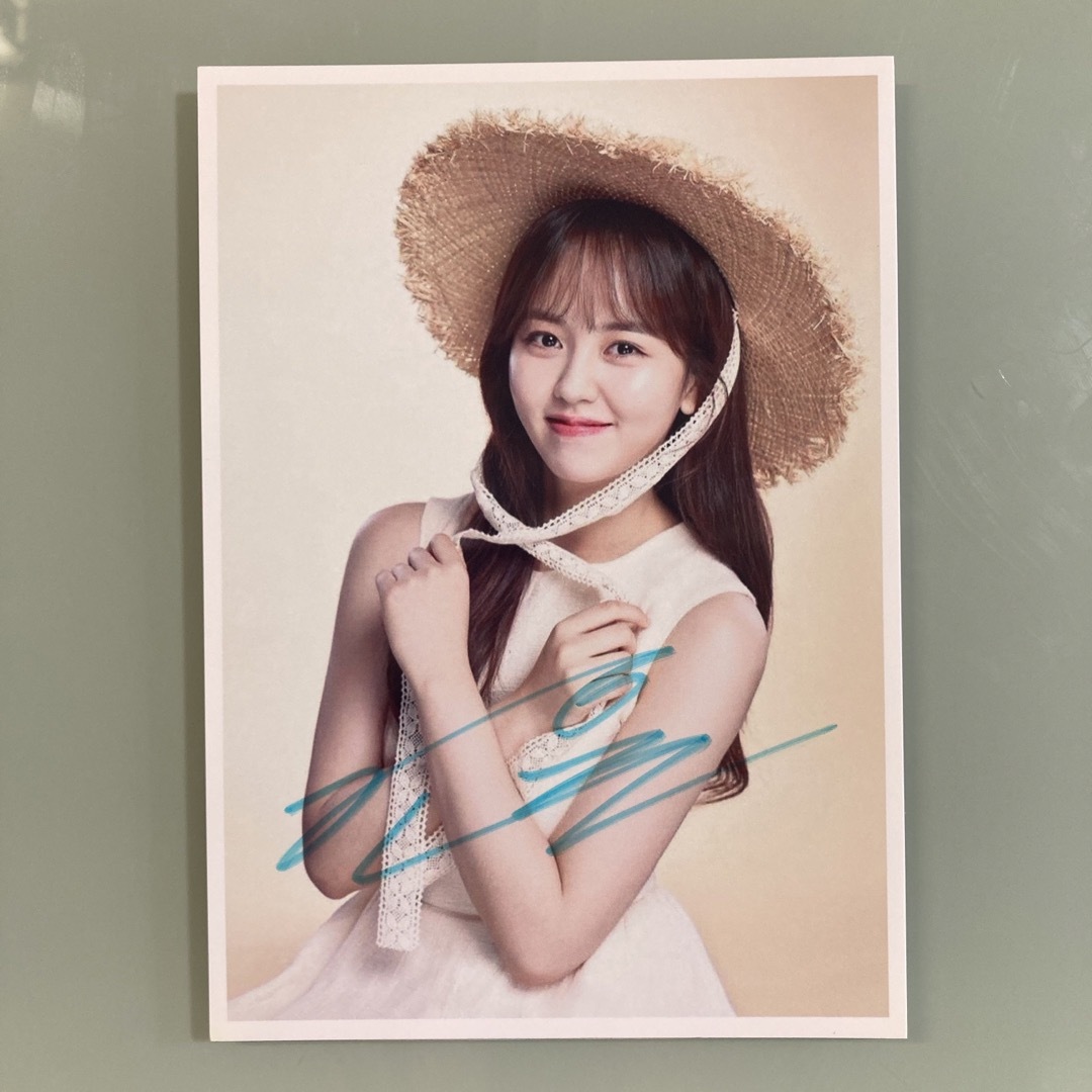 キム・ソヒョン直筆サイン入り2Lサイズ写真…Kim So-hyunの通販 by