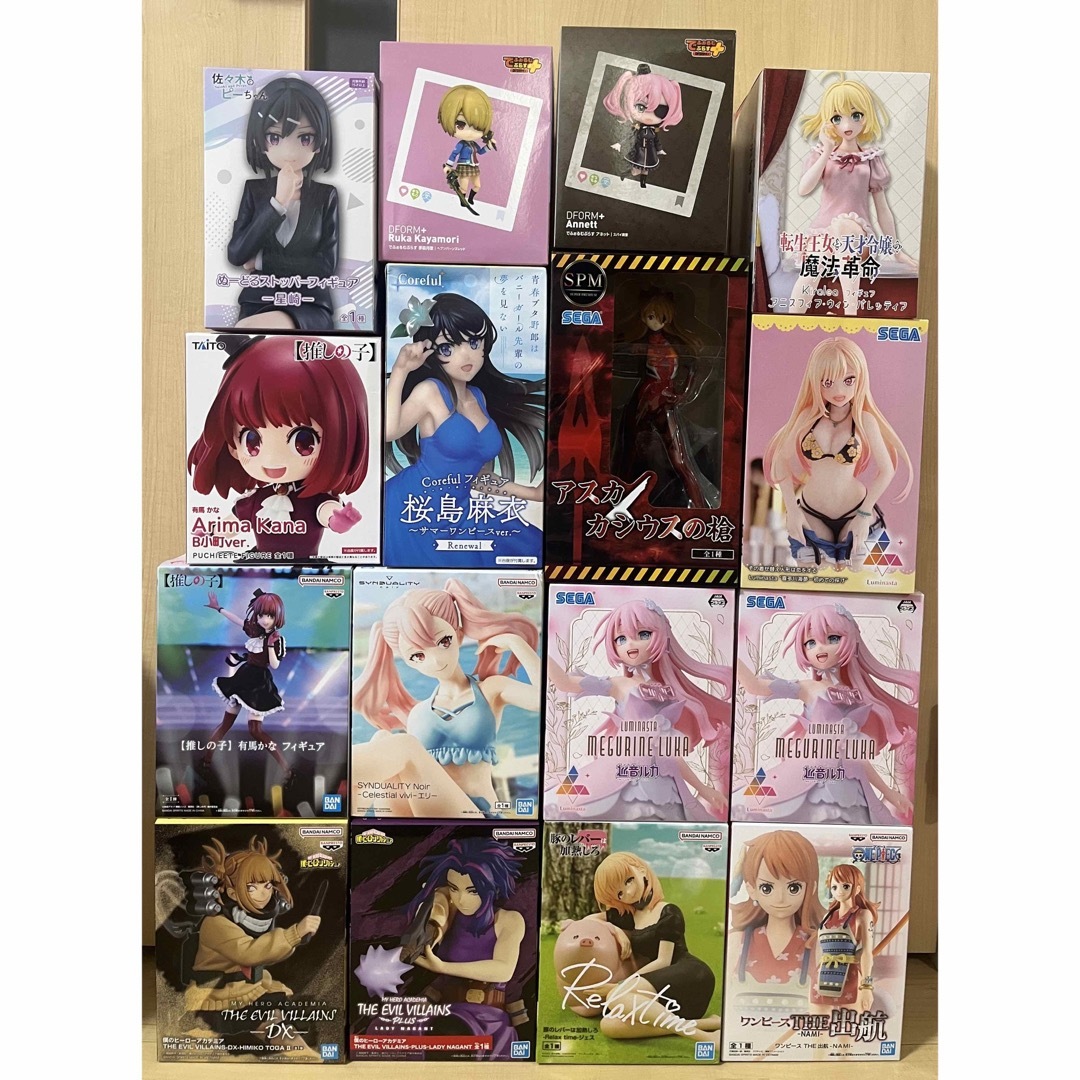 美少女系 プライズ フィギュア まとめ売り 16体セット 美少女プライズ