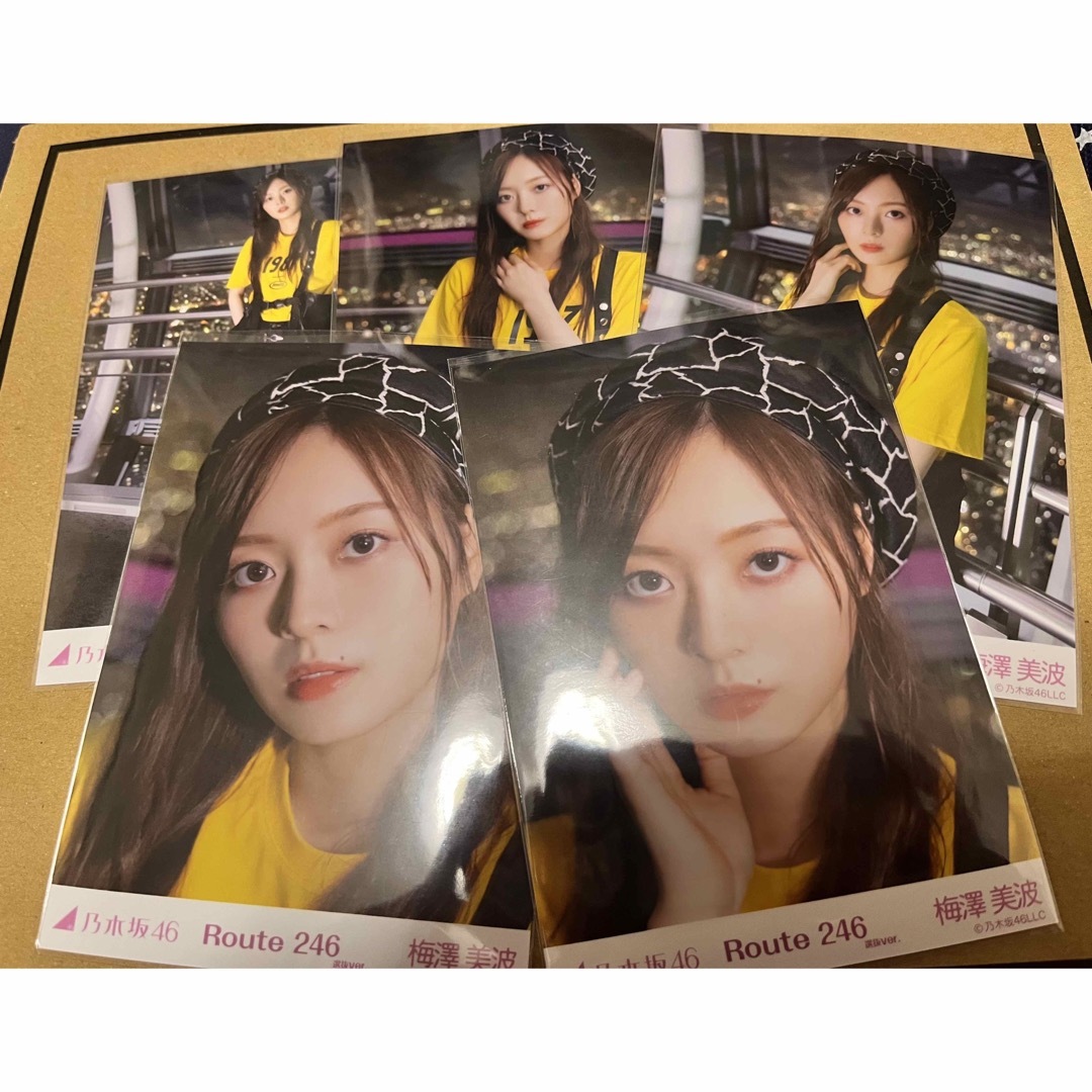 乃木坂46 個別生写真Route246 梅澤美波直筆サイン