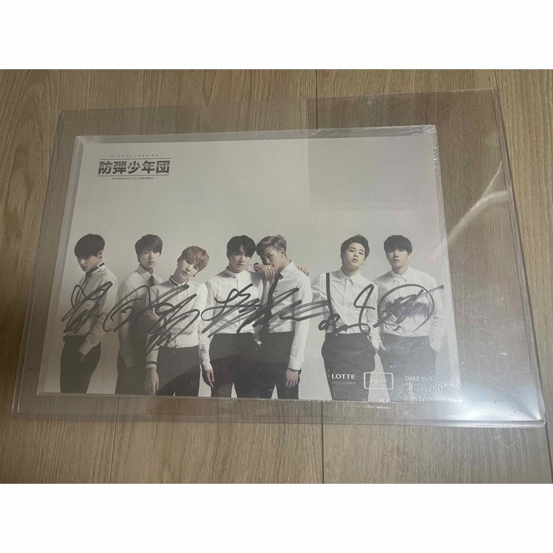 BTS バンタン ロッテペンミ 直筆サイン ロッテ サイン BTS ロッテ