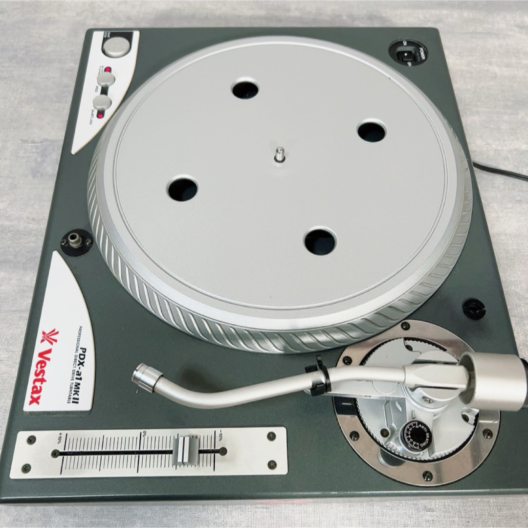 Vestax PDX-A1 DJ用ターンテーブル 通電確認のみ 現状品 中古 Vestax