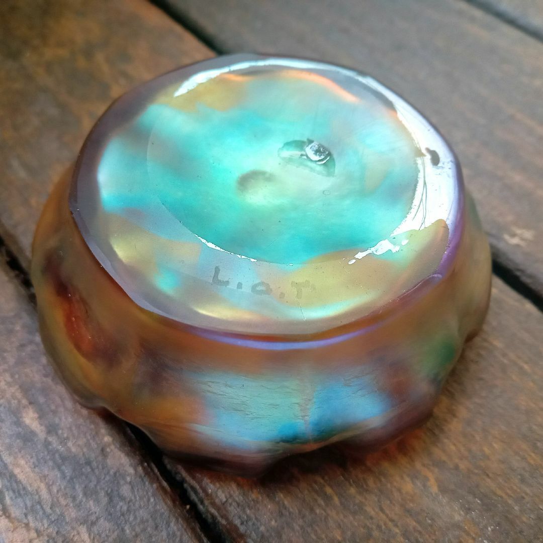 ルイスCティファニー ソルトセラー ファブリルガラス おうち美術館にs01