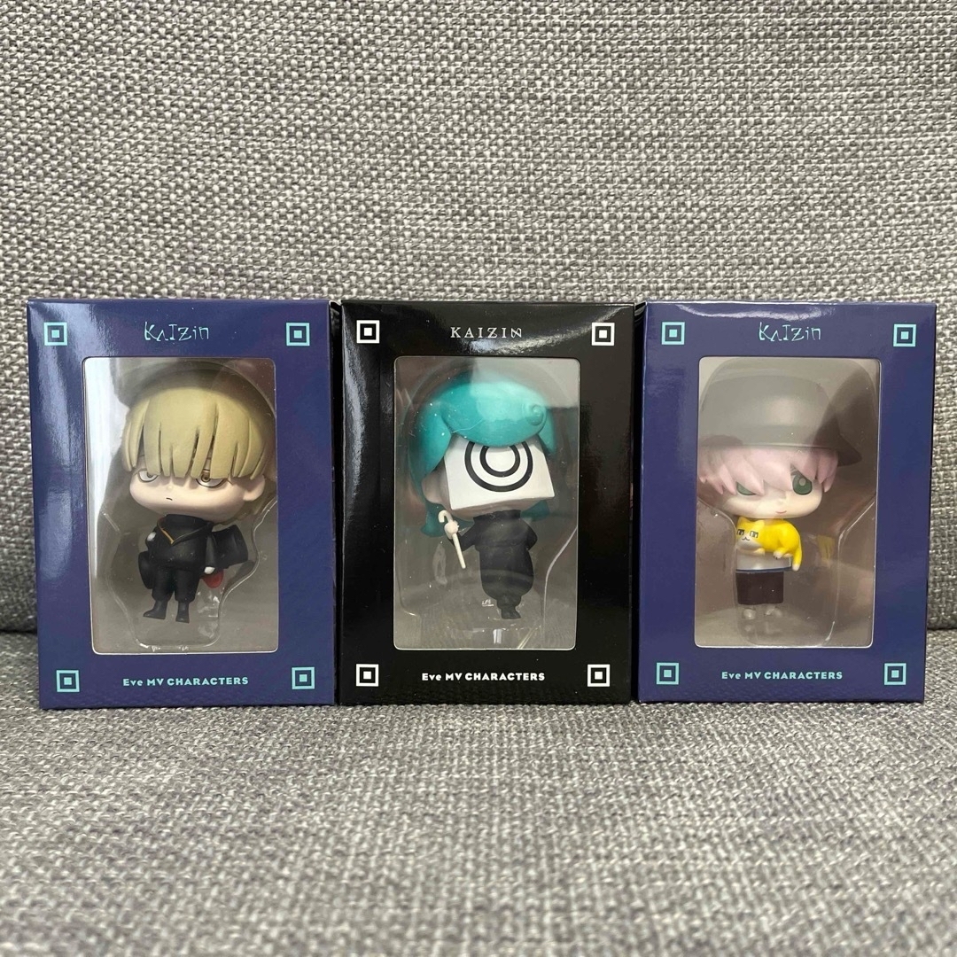 Eve KAIZIN キャラクター フィギュアセット 4体 Eve MV フィギュア 6体