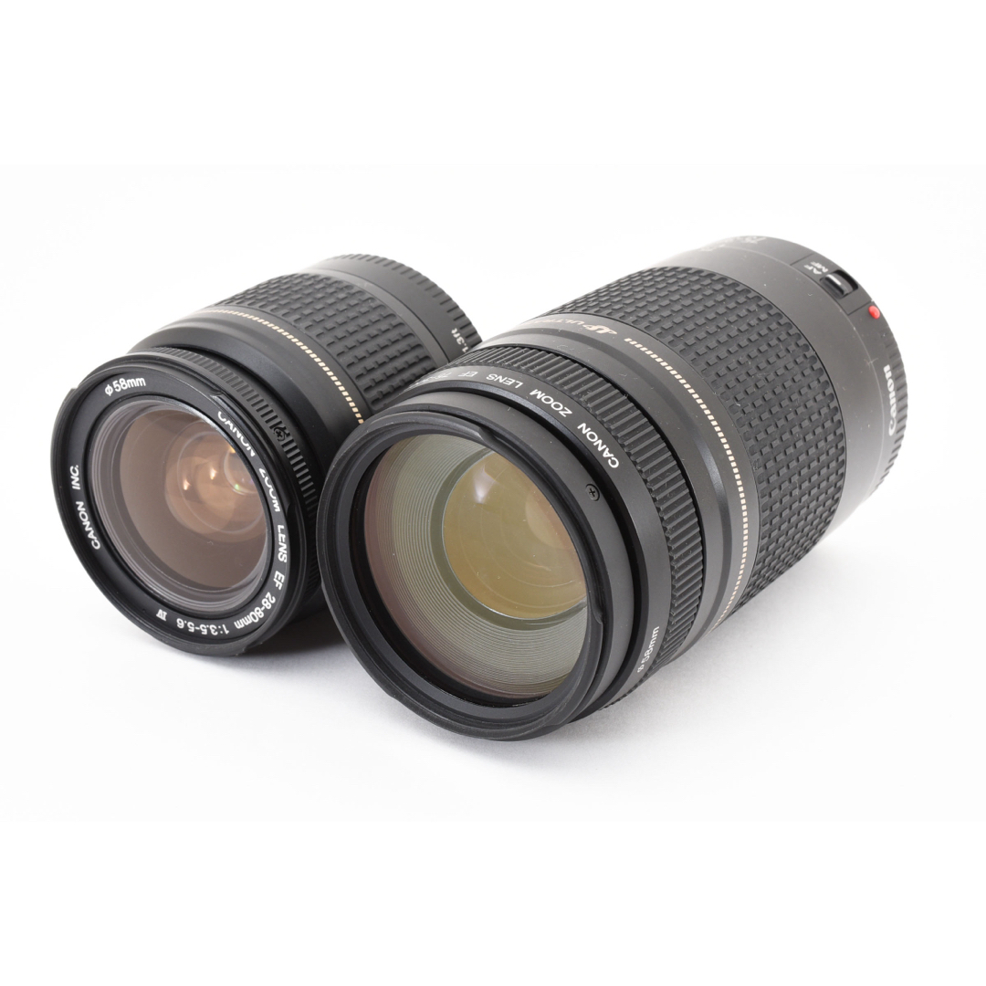 Wi-Fi/動画Canon EOS 5D ストア MarkIII標準&望遠レンズセット