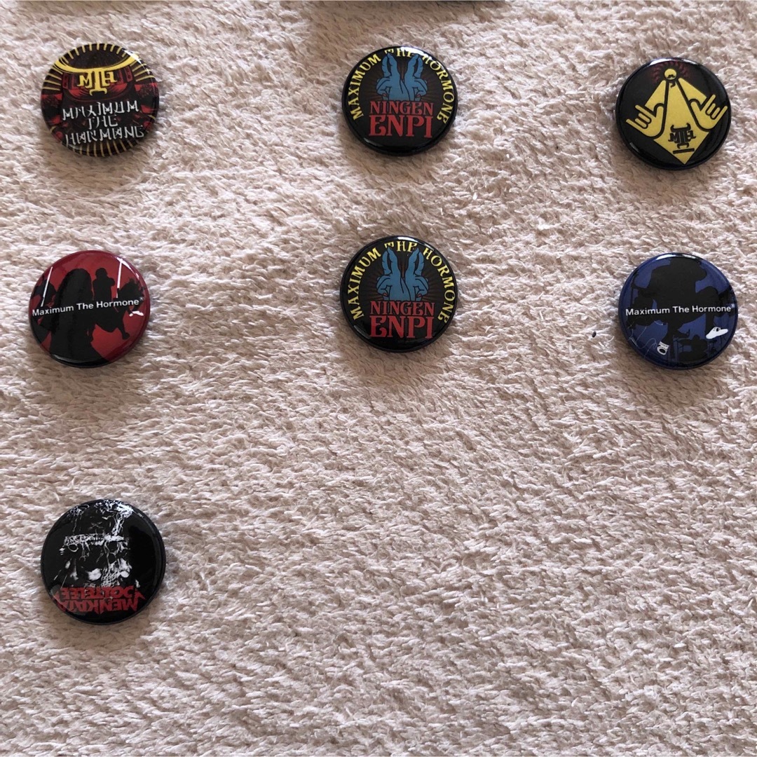 マキシマムザホルモン「ホルモン缶バッヂ 26種セット」 ホルモン缶