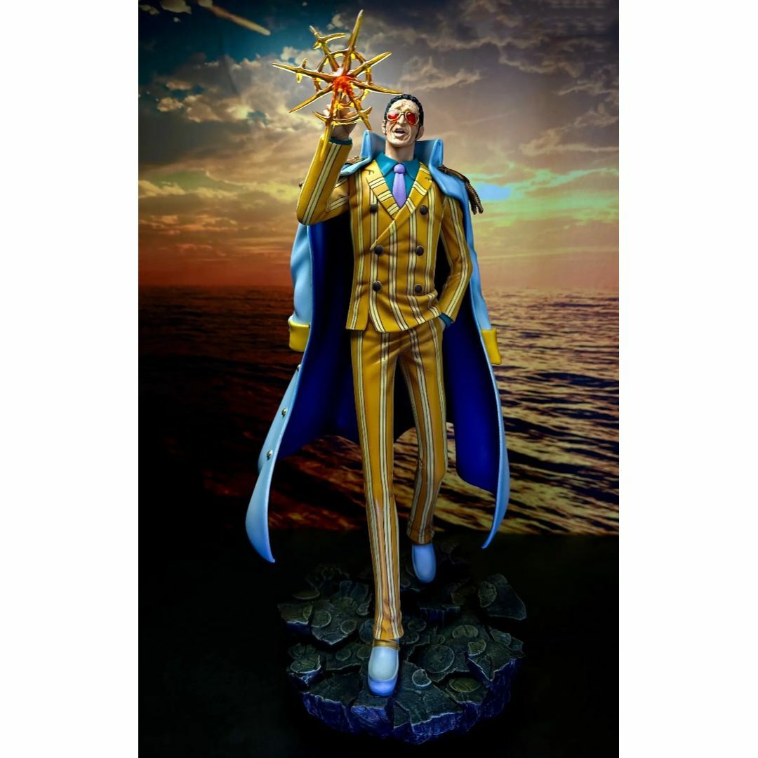 ワンピース ボルサリーノ 黄猿 フィギュア ガレージキット popスケール