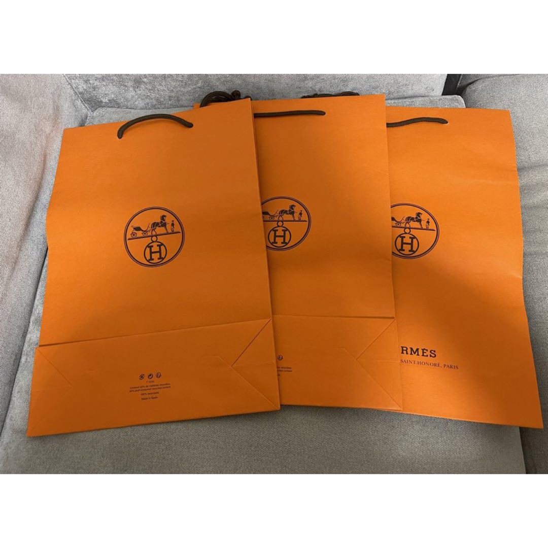 HERMES - 値下げ！未使用 HERMES エルメス ショッパー 紙袋 3枚 大きい