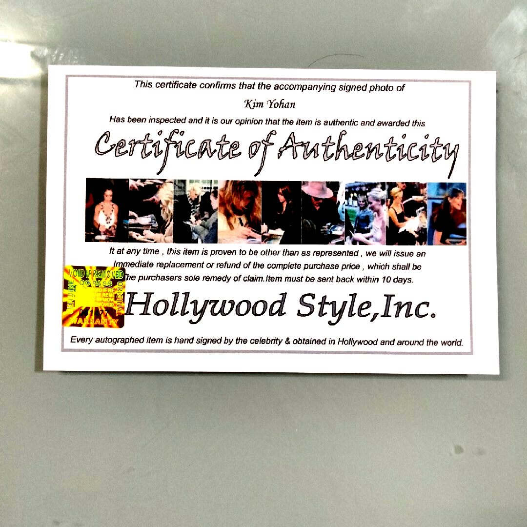 キム・ヨハン直筆サイン入り超大型写真…Kim Yo Han…WEi…の通販 by まご