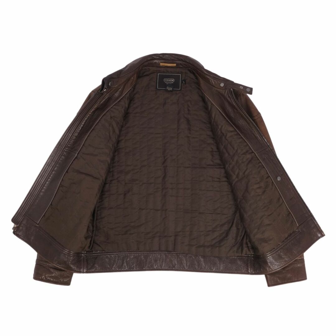 COACH - コーチ COACH ジャケット レザージャケット シングル