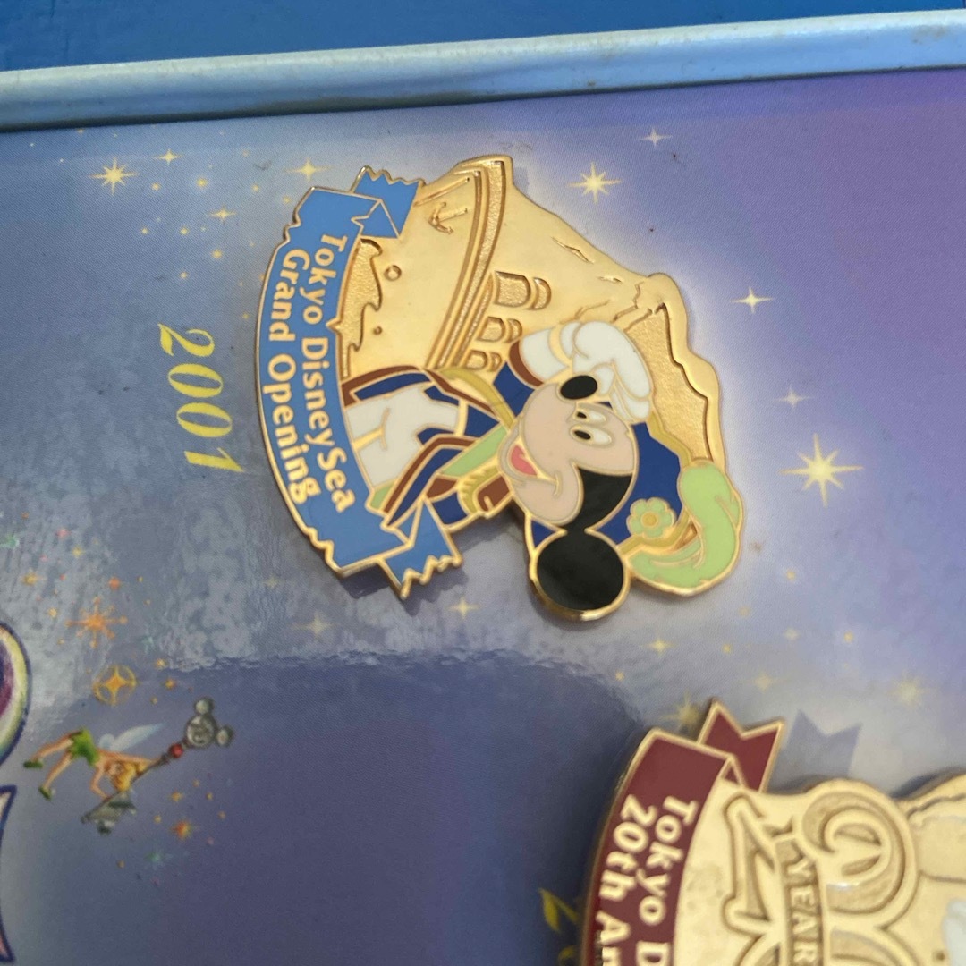 ディズニーストア ディズニーリゾート店限定 25周年記念 ピンバッジ