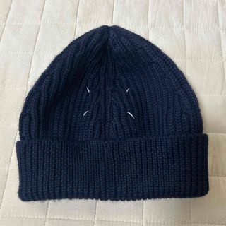 Maison Margielaリブ編み ニット帽 ビーニー BEANIE（ニットキャップ