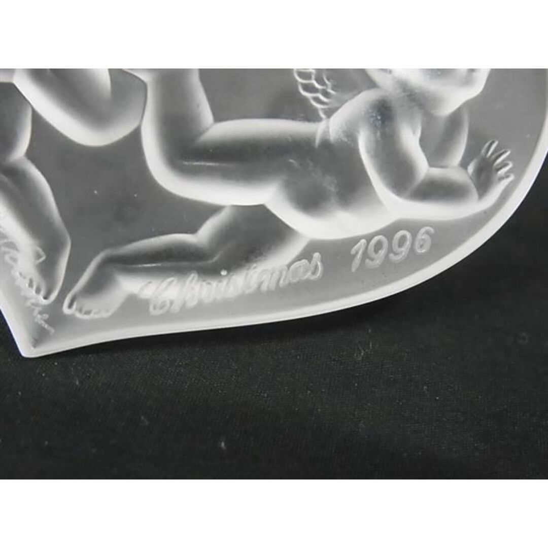 □新品□未使用□ LALIQUE ラリック 1996 エンジェル クリスマス