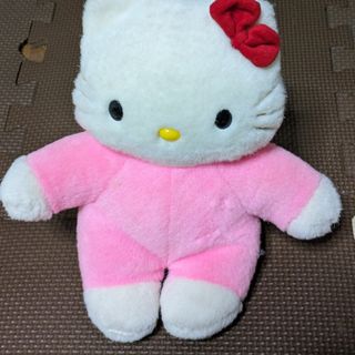 ハローキティ コレクション 白ウサギ 30周年 マスコット 平成当時品 レア