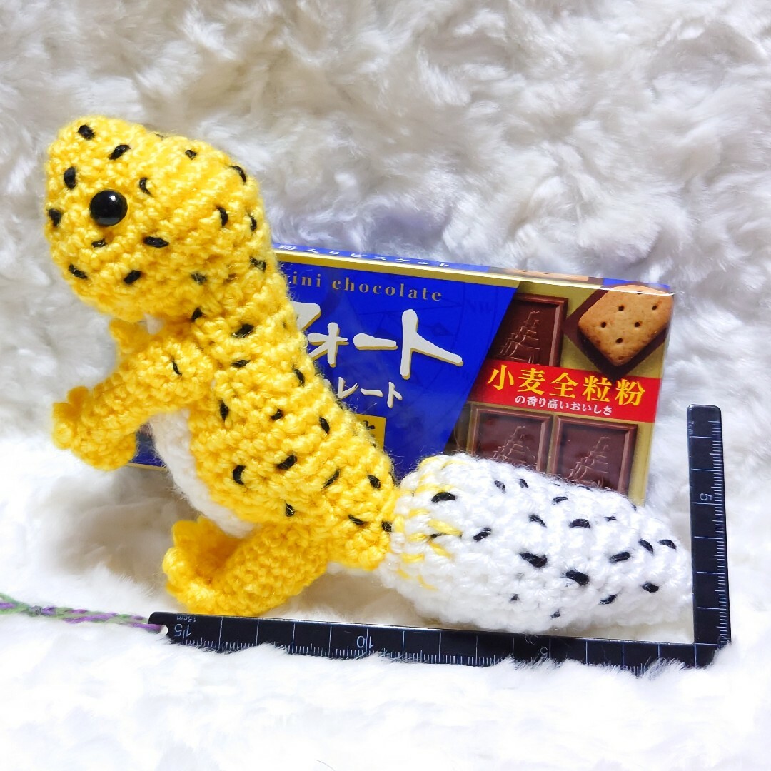 ○100.ハイイエロー レオパのあみぐるみ 【公式通販】