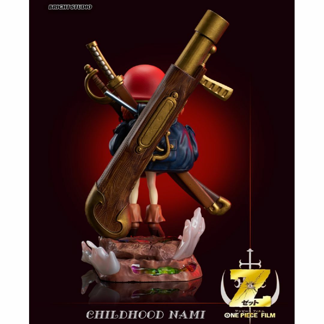 ワンピース フィルム ゼット 子供時代 ナミ フィギュア ガレージキット