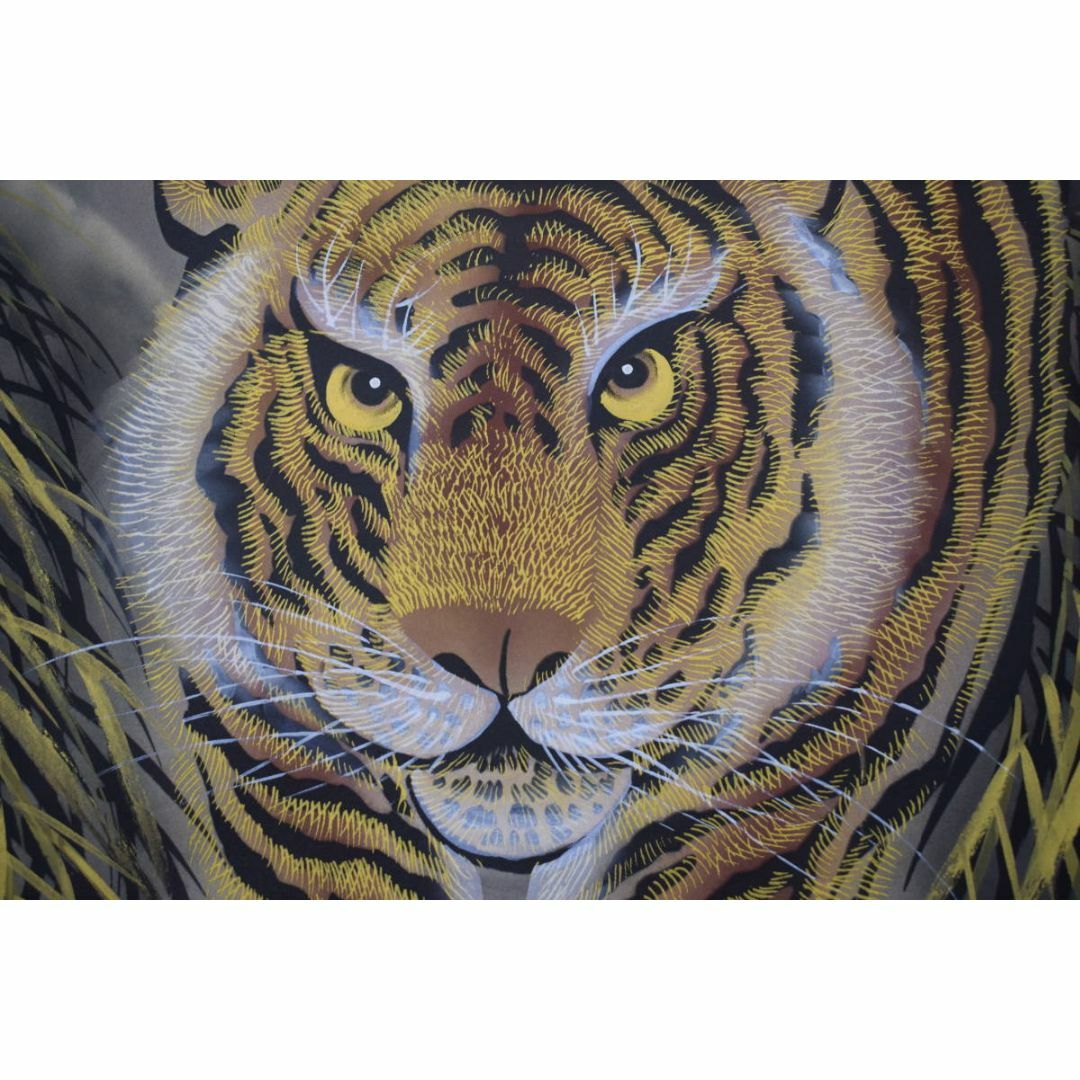 真作/臥龍/猛虎下山図/虎之図/掛軸☆宝船☆Y-903の通販 by 掛軸✩宝船