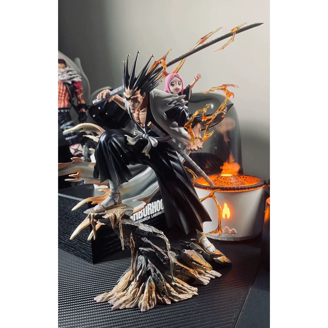 BLEACH 更木剣八 ガレージキット ガレキ スタチュー①⑧ BLEACH 更木剣