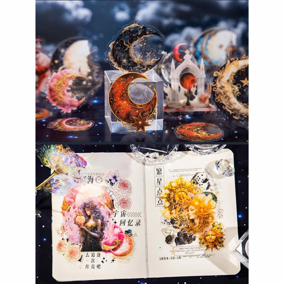 nene様Celestial Princess PETステッカー、フレームセット 11