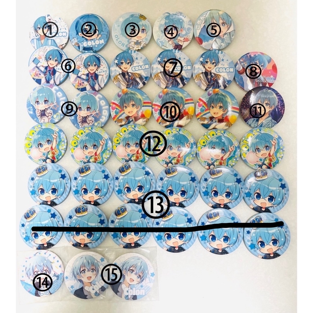 すとぷり 缶バッジ54枚(バラ売り可） すとぷり、缶バッジ