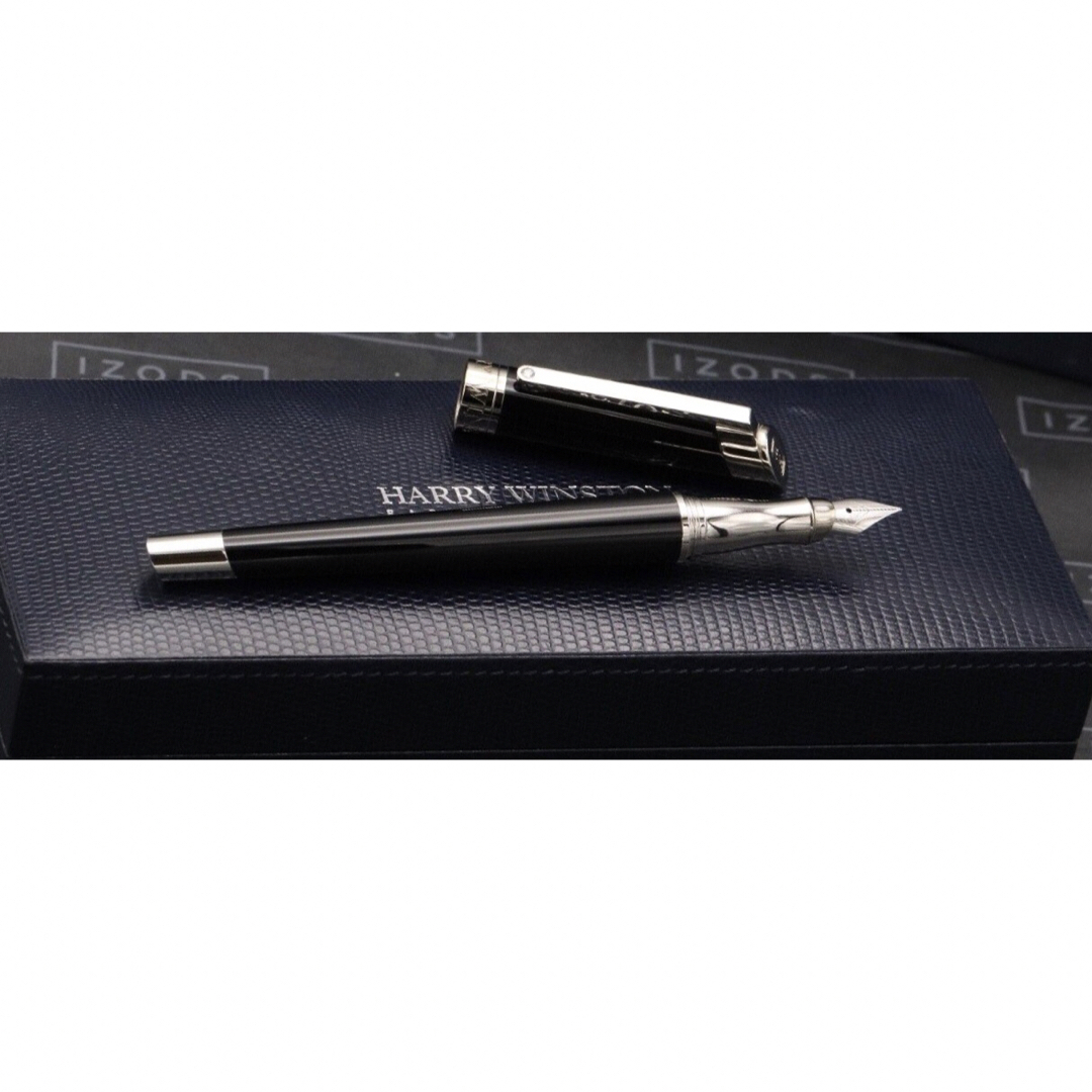 HARRY WINSTON ハリーウィンストン 万年筆 1Pダイヤ K18WG
