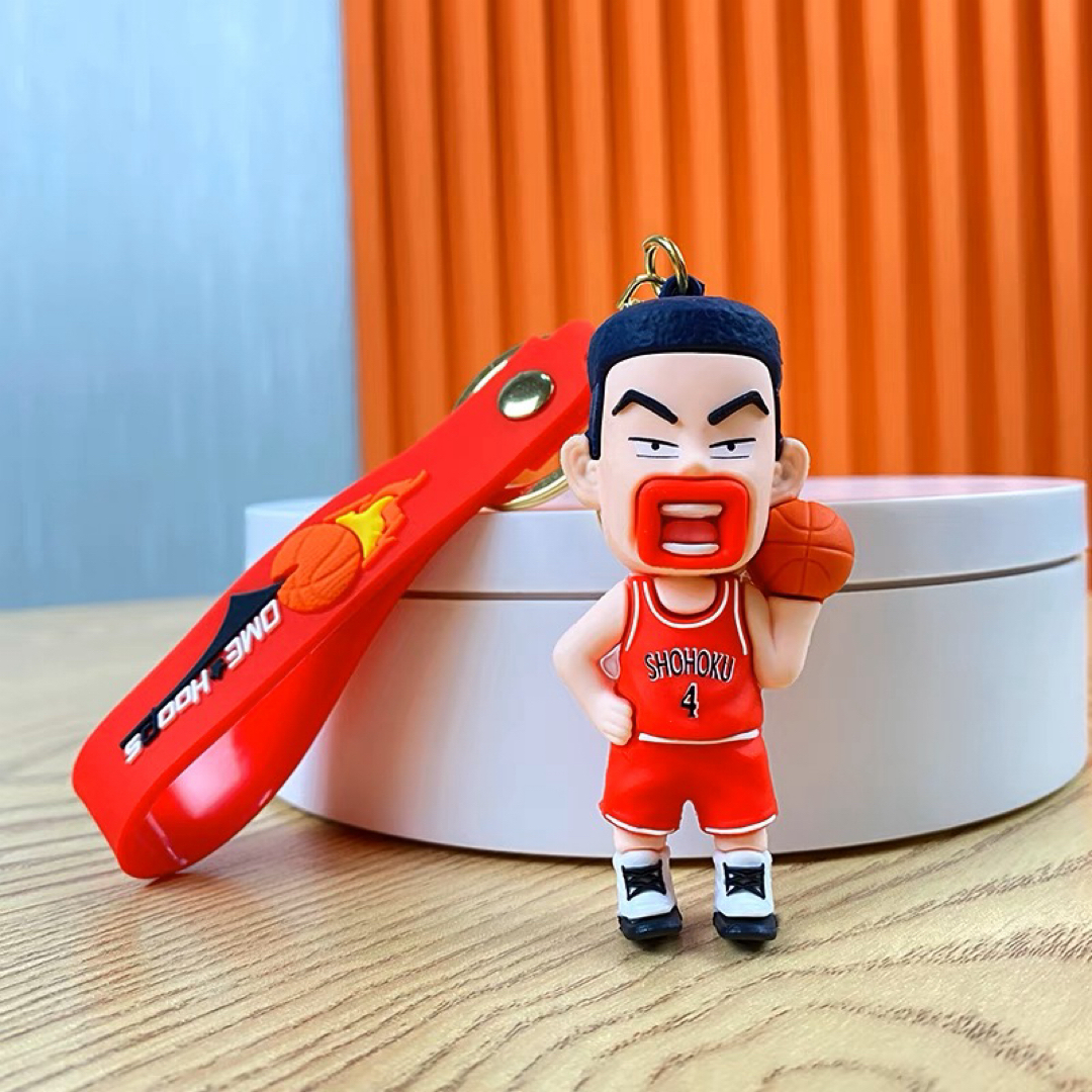 スラムダンク ラバーマスコット ストラップガチャガチャ キーホルダー