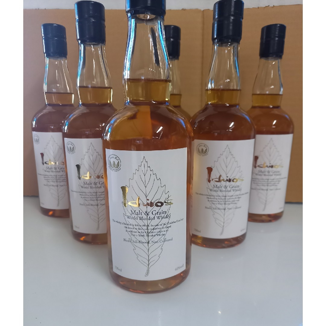 イチローズモルト◼️ホワイトラベル△700ml○46％☆6本セット 食品/