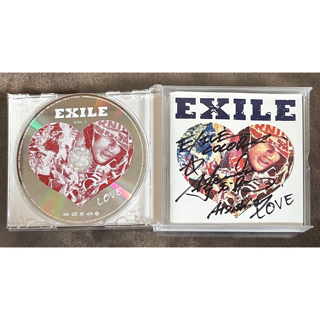 EXILE ATSUSHI エグザイル アツシ 直筆サイン写真