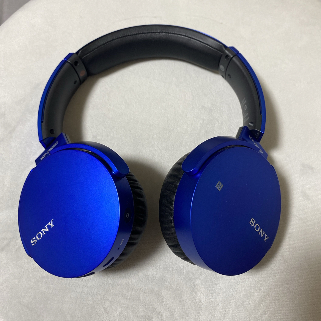 ソニー ワイヤレスステレオヘッドセット ブルー MDR-XB650BT(1コ入)