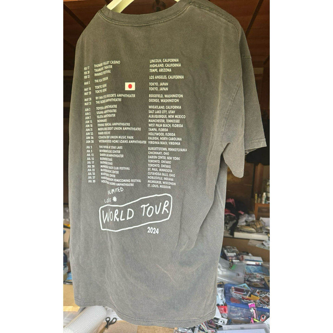 レッチリ/レッドホットチリペッパーズ Tシャツ 東京ドーム限定 2024 来