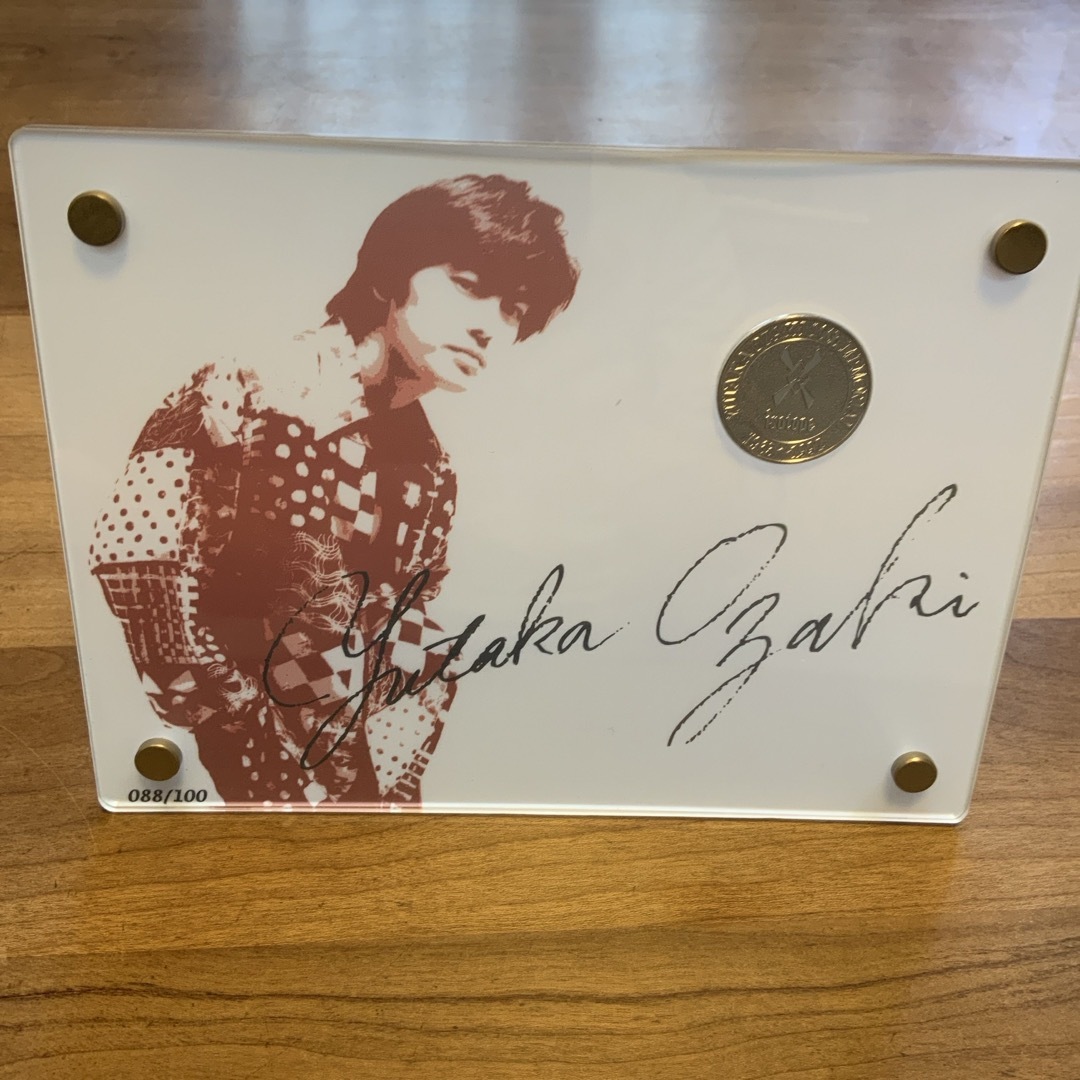 尾崎豊グッズ 尾崎豊 クリアフォトケース エディションナンバー入り100