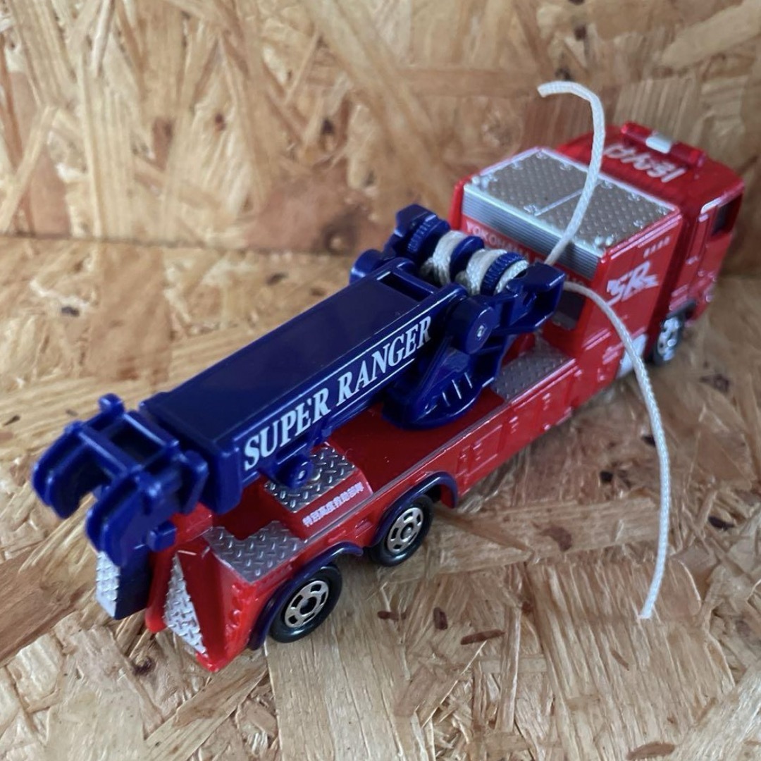 ☆商談中☆ 5492 ロングトミカ 横浜消防 SR 日野プロフィアけん引車