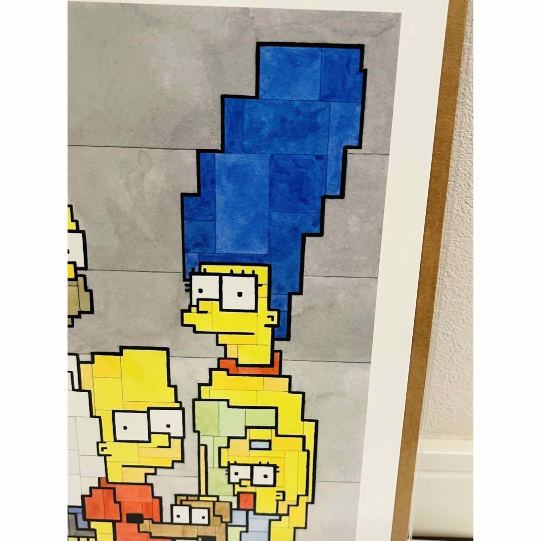 ADAM LISTER アダムリスター シルクスクリーン シンプソンズkaws